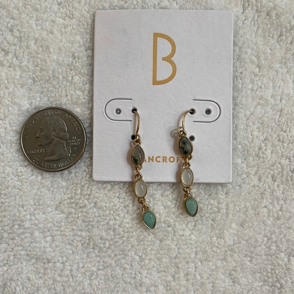 Bancroft lightweight earrings. NWOT